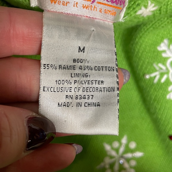 Christmas sweater Santa and Rudolph Ugly Christmas sweater - Picture 5 of 9